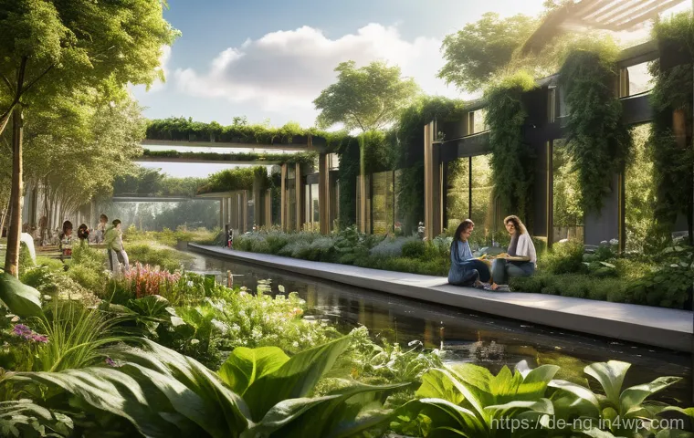 환경 보호와 관련된 말하기 대회 개최하기 - **Prompt 2: Community Action for a Greener Tomorrow**
    "An uplifting and busy scene depicting a d...