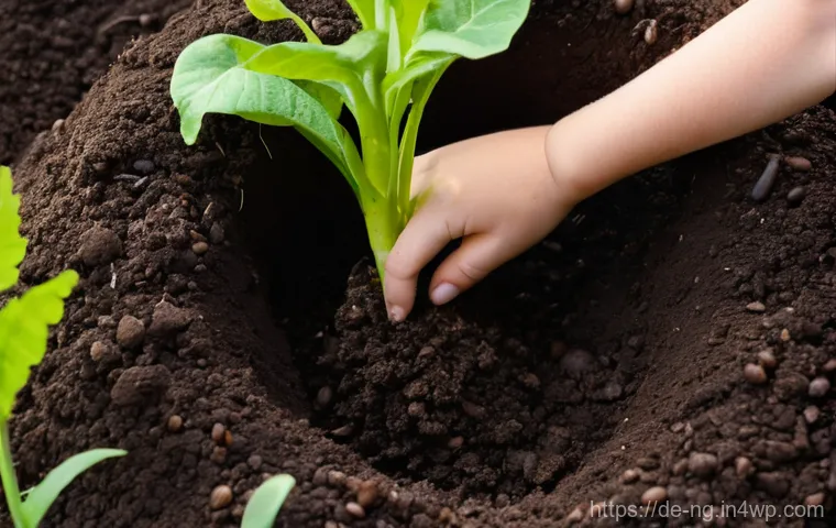 정원에서의 유기농 농법 이해하기 - **Prompt 1: The Heart of Organic Gardening**
    "A serene, sun-drenched organic garden scene at gol...