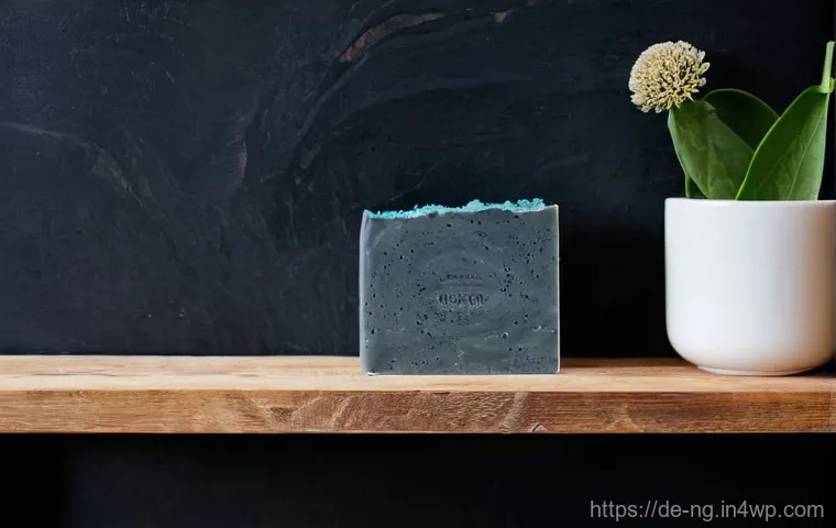 가정에서 만드는 천연 비누로 환경 보호하기 - **Prompt:** A cozy, well-lit kitchen in a traditional German home, featuring a wooden countertop whe...