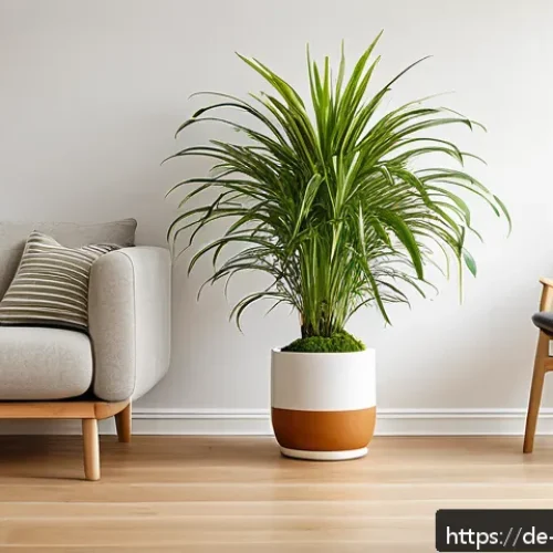 Home 17 실내 식물 관리로 공기 질 개선하기 - A bright and cozy modern living room in a German apartment featuring a variety of healthy indoor pla...
